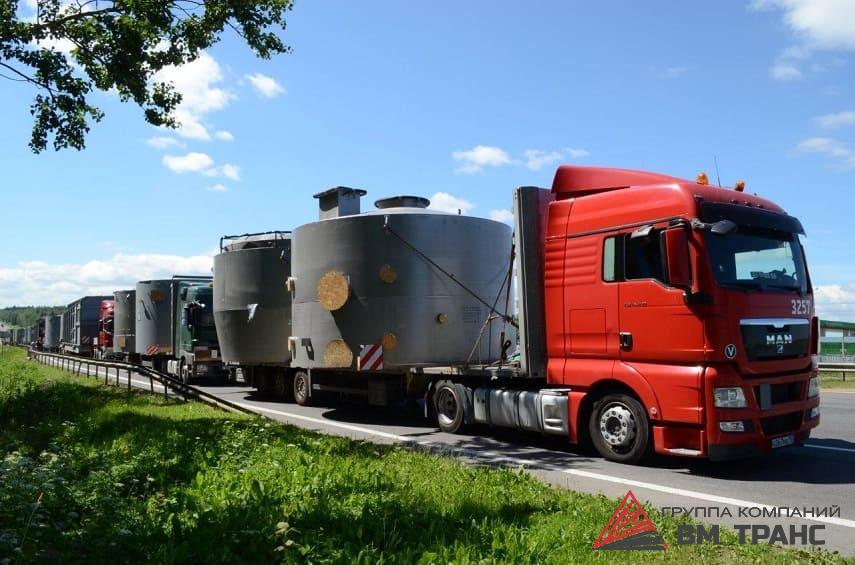 Автомобильные перевозки тяжеловесных грузов в Рязани